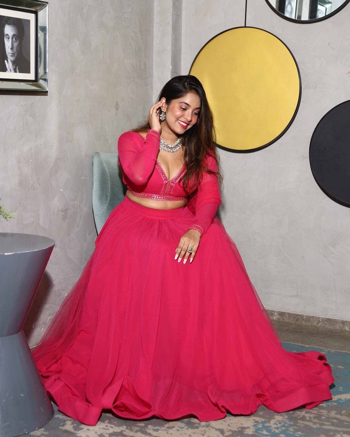 Begonia Bloom Lehenga Set