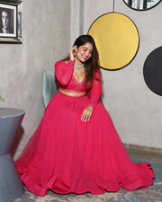 Begonia Bloom Lehenga Set
