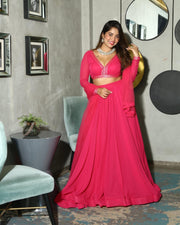 Begonia Bloom Lehenga Set