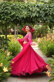 Rosette Rush Lehenga Set