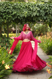 Rosette Rush Lehenga Set