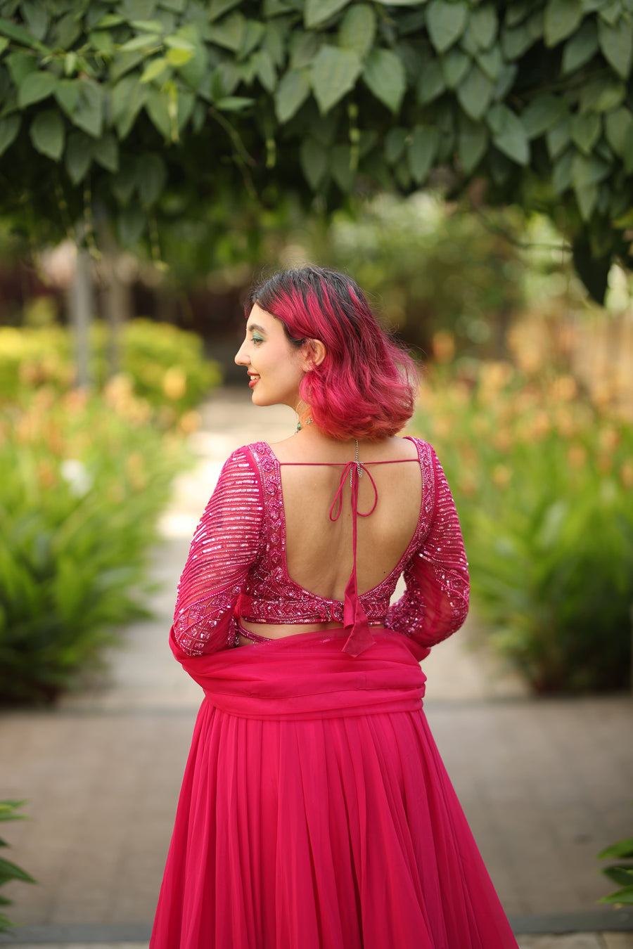 Rosette Rush Lehenga Set