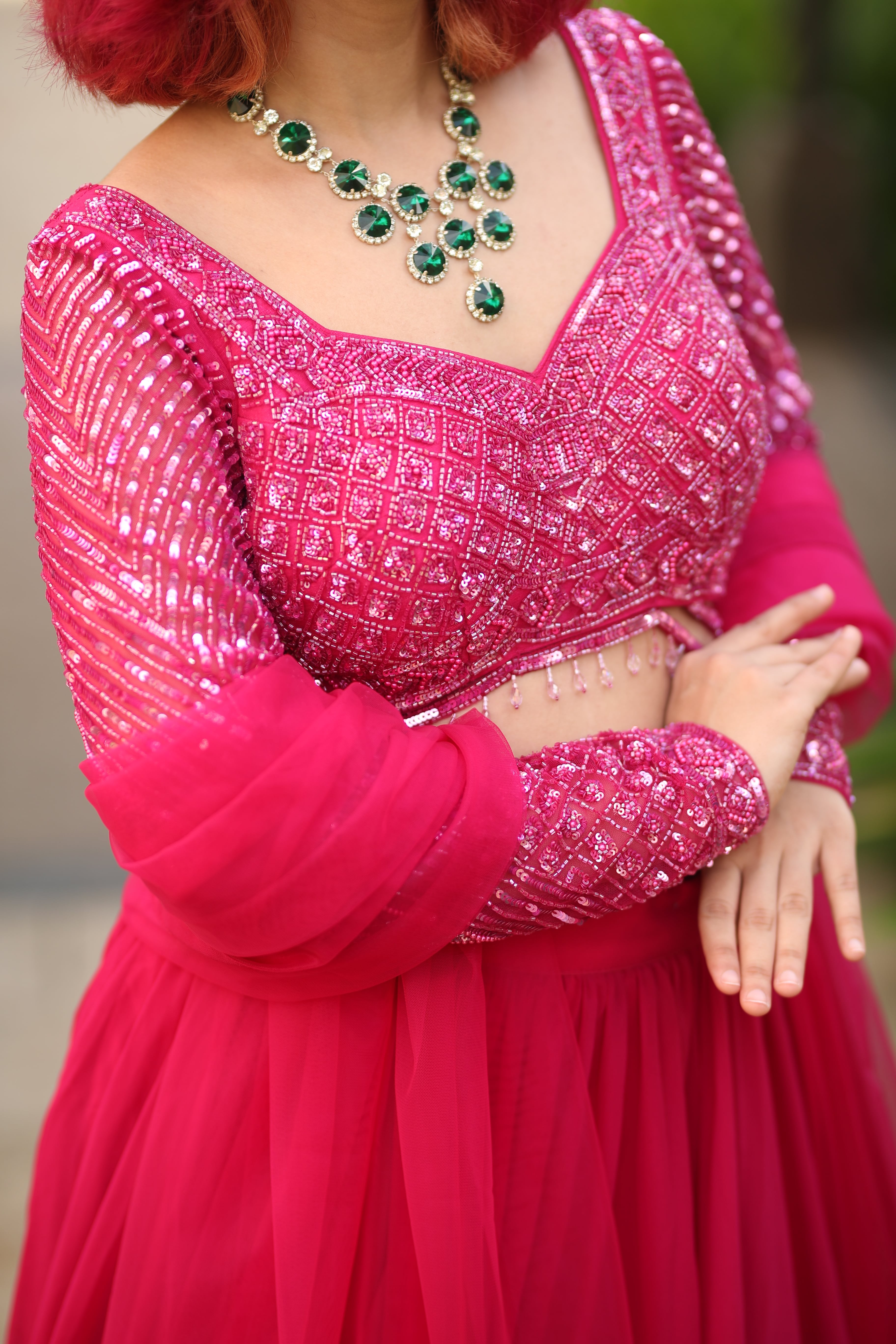 Rosette Rush Lehenga Set