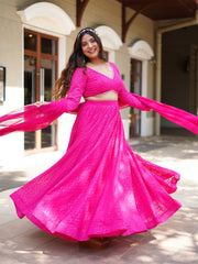 Springflower Lehenga Set