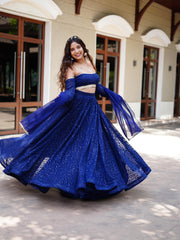 Midnight Magic Lehenga Set