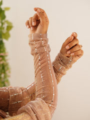 Champagne Charm Lehenga Set