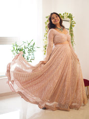 Champagne Charm Lehenga Set