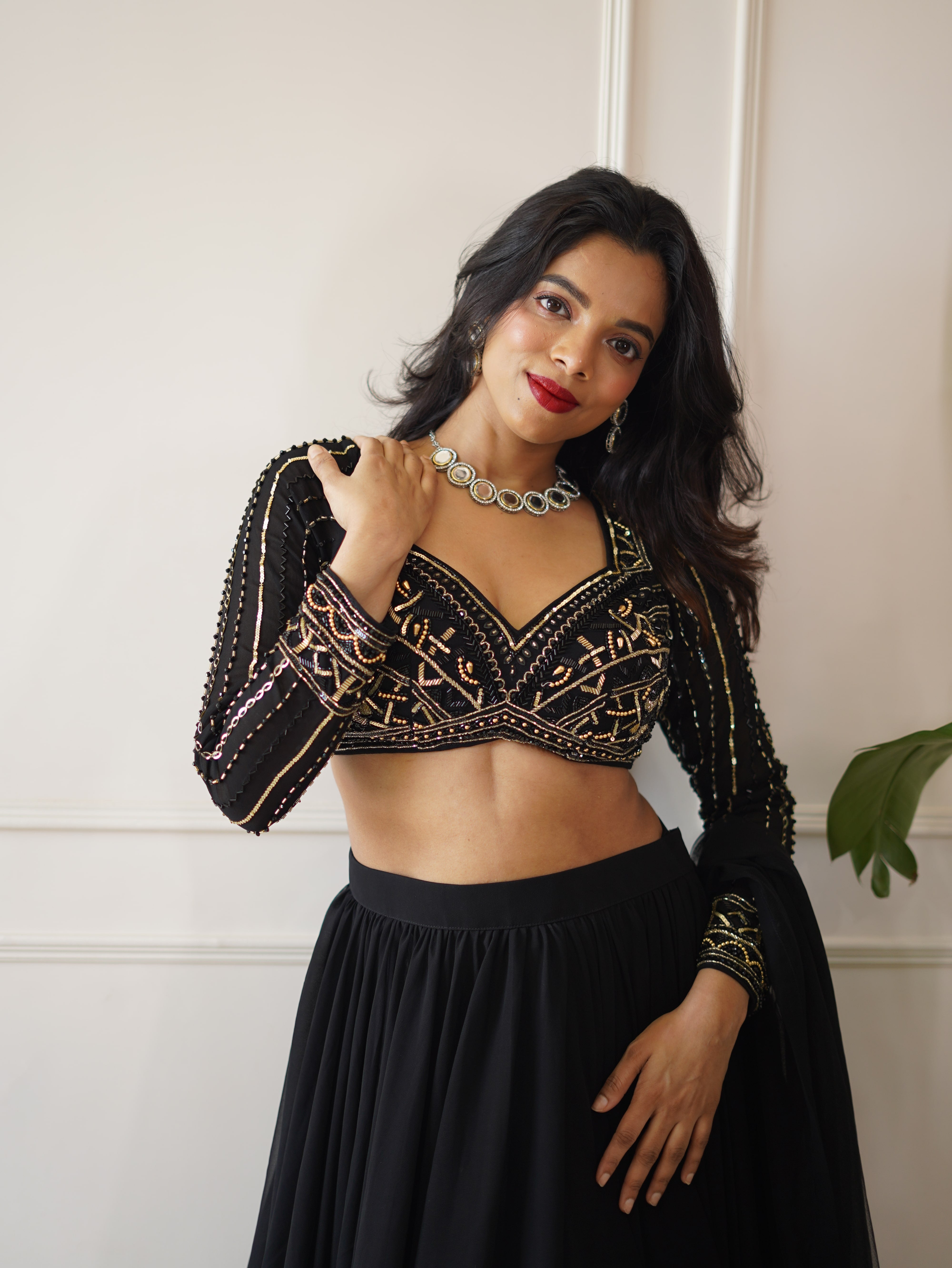 Moonlit Maharani Lehenga Set