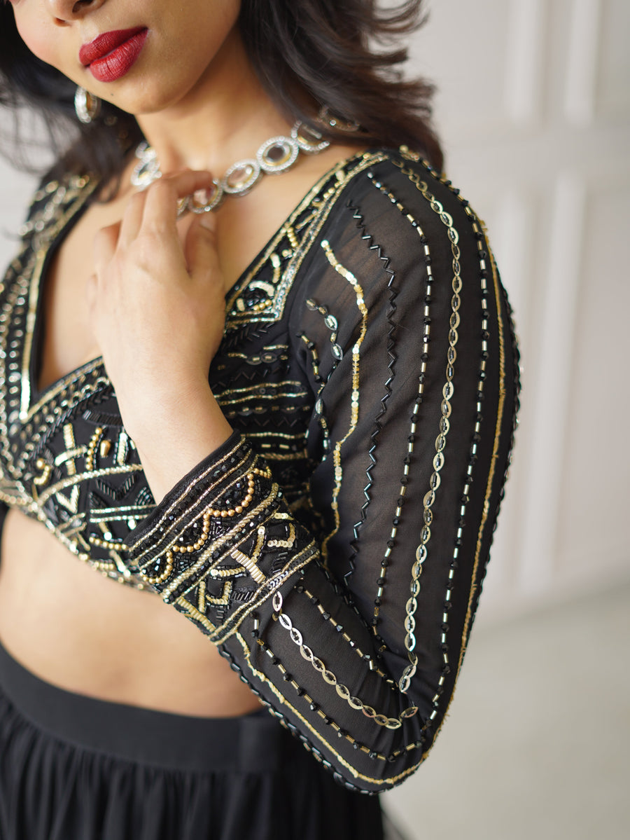 Moonlit Maharani Lehenga Set