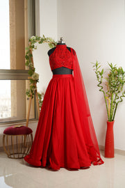 Scarlet Grace Lehenga Set