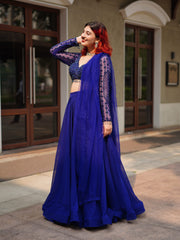 Sapphire Lehenga Set