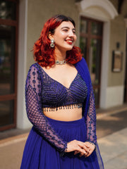 Sapphire Lehenga Set