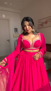 Rosé Rajkumari Lehenga Set
