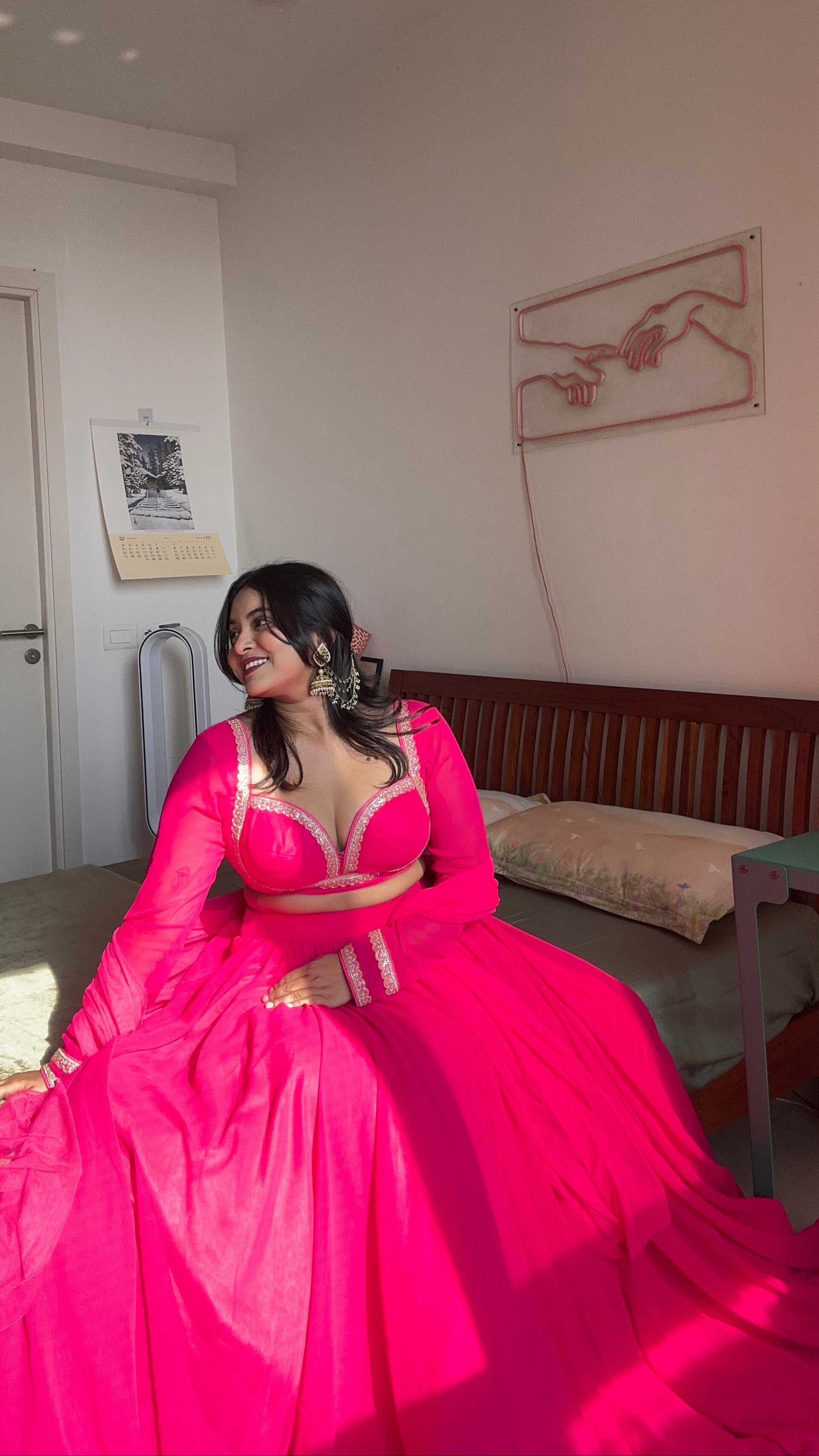 Rosé Rajkumari Lehenga Set
