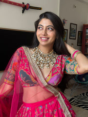 Rang-e-Rose Lehenga Set