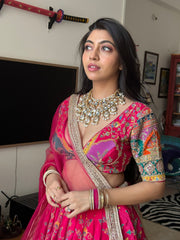 Rang-e-Rose Lehenga Set