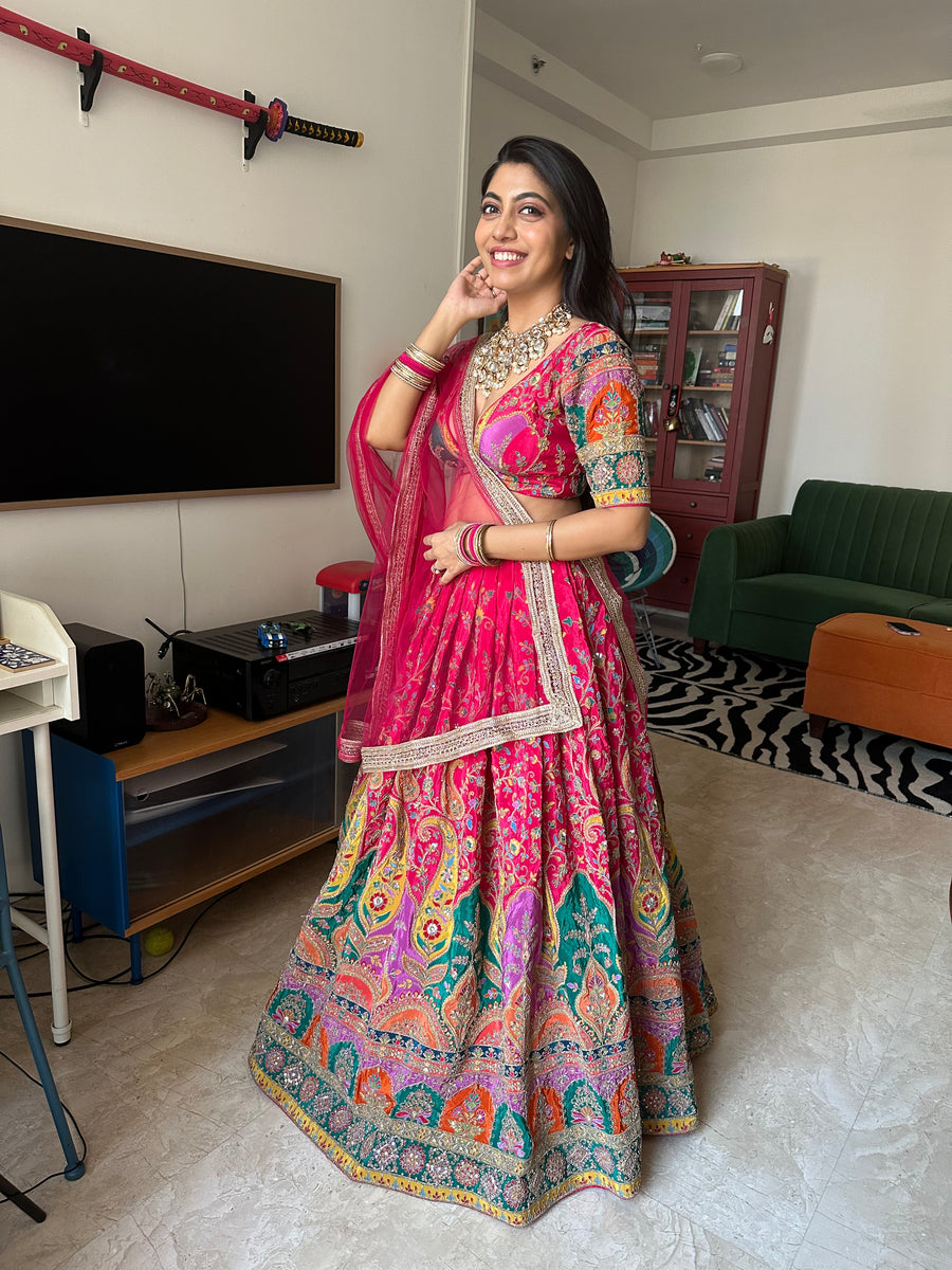 Rang-e-Rose Lehenga Set