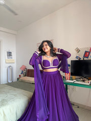 Rosé Rajkumari Lehenga Set