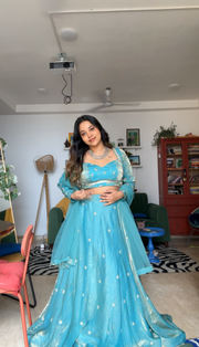 Mist of Grace Lehenga Set (Sale)