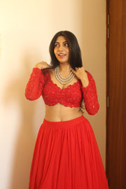 Ruby Lehenga Set